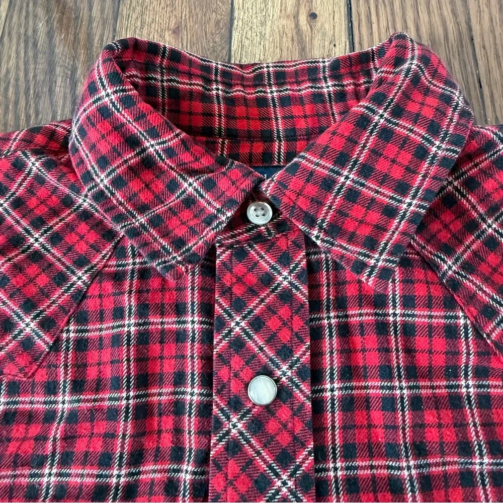 Vintage Ralph Lauren Women’s Slim Fit 100% Cotton Pearl Snap Size 6 - Picture 6 of 16